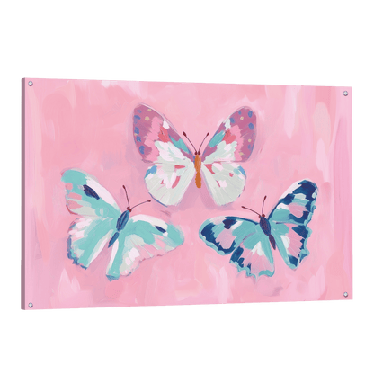 Tableau Papillons Colorés - La Maison Du Tableau