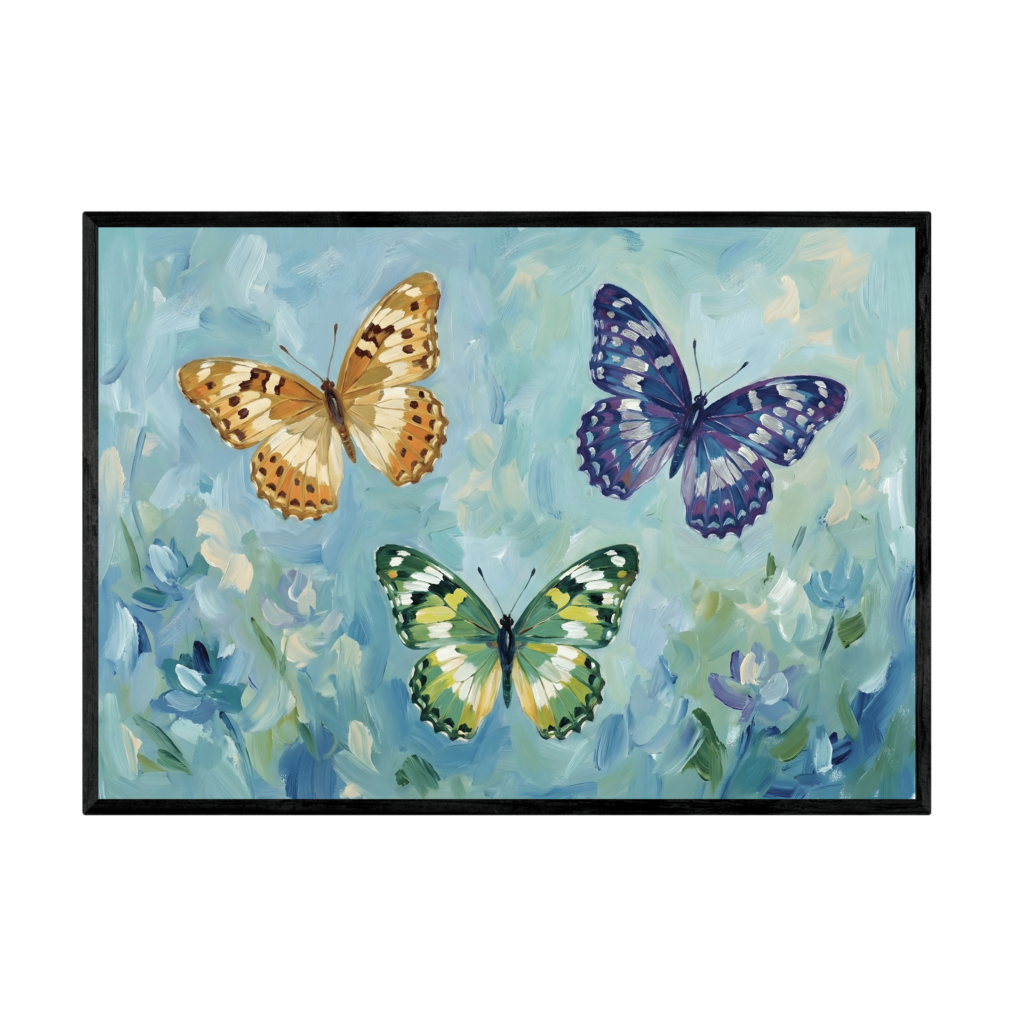 Tableau Papillons Modernes - La Maison Du Tableau