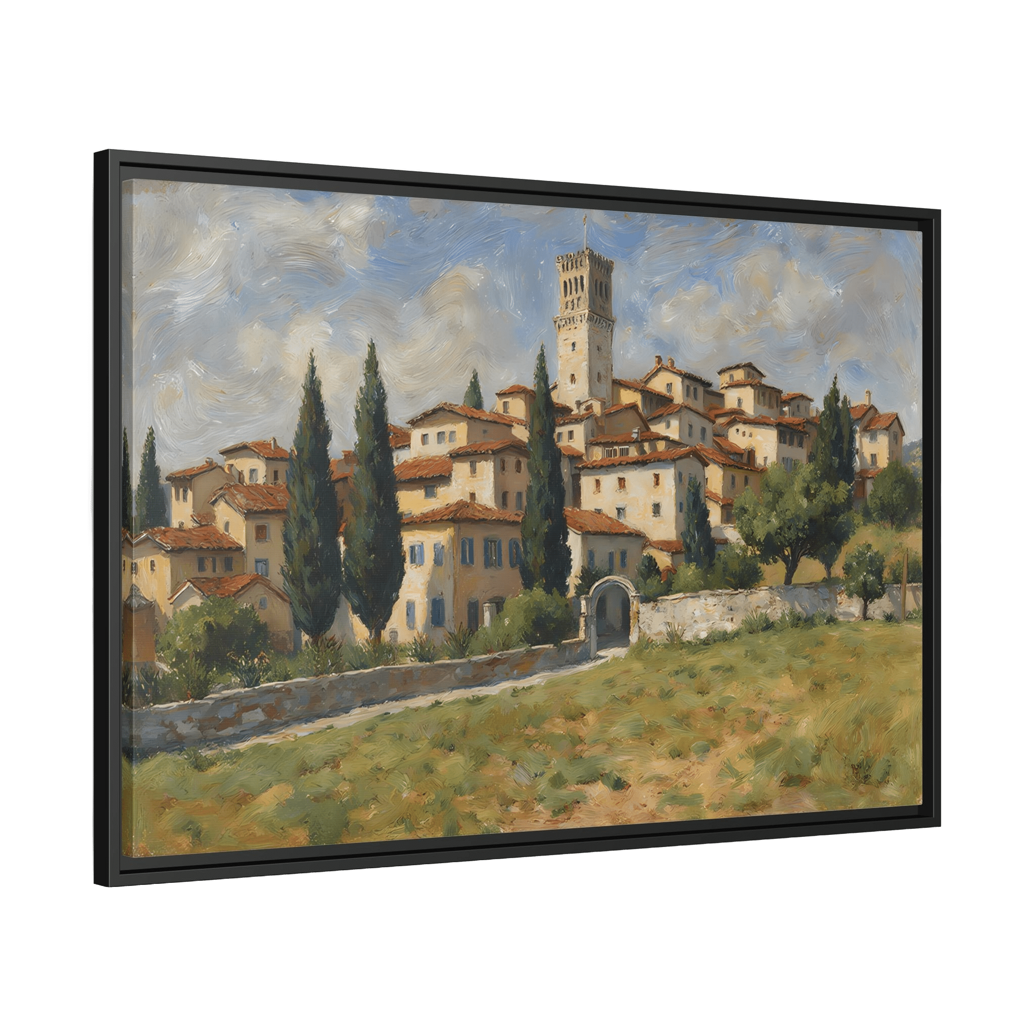 Tableau Paysage Campagne - La Maison Du Tableau