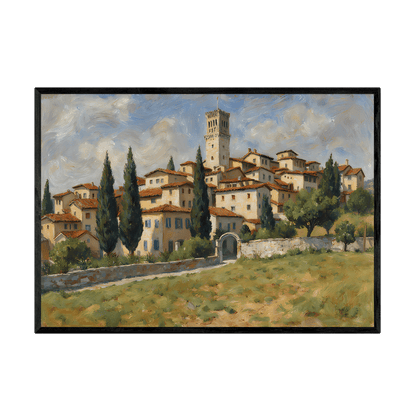 Tableau Paysage Campagne - La Maison Du Tableau