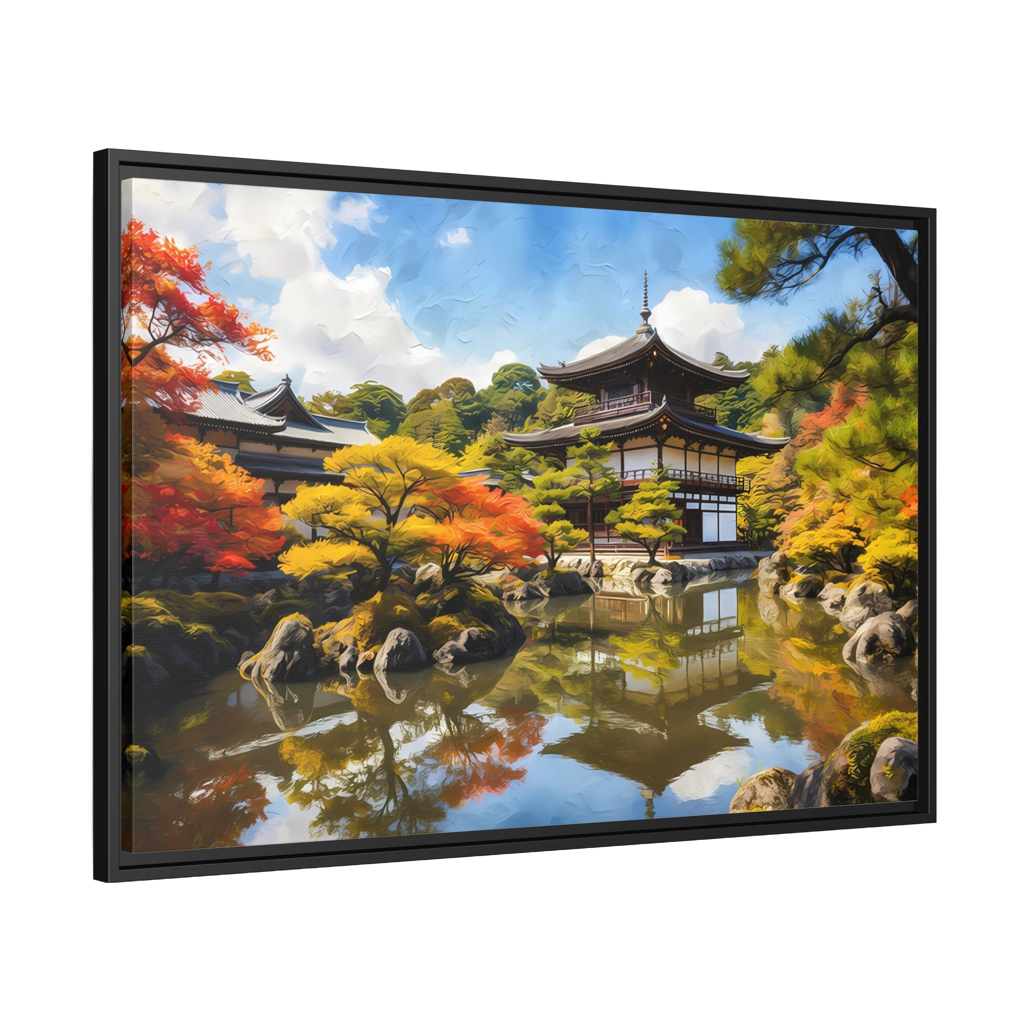 Tableau Paysage Japon - La Maison Du Tableau