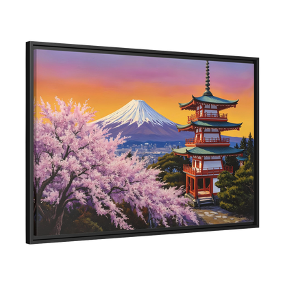 Tableau Paysage Japonais - La Maison Du Tableau