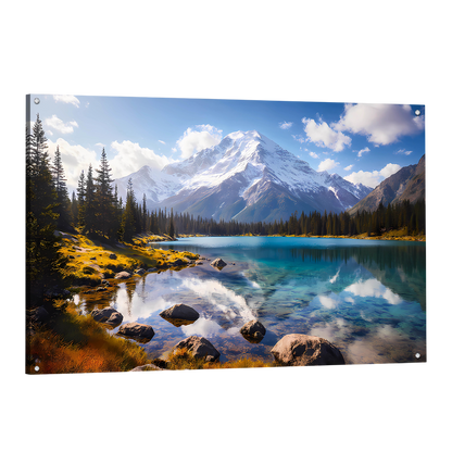 Tableau Paysage Montagne - La Maison Du Tableau