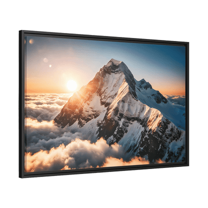 Tableau Paysage Montagne Peinture - La Maison Du Tableau