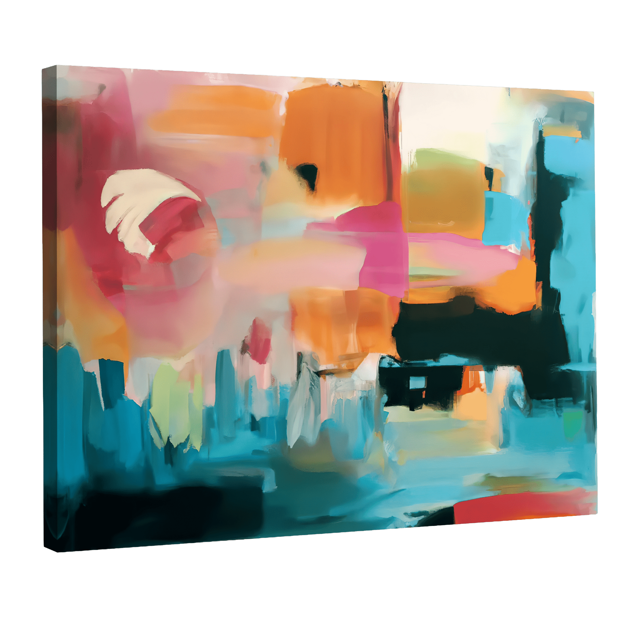 Tableau Peinture Abstrait - La Maison Du Tableau