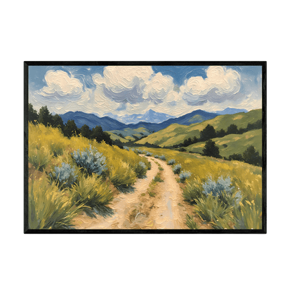 Tableau Peinture Paysage - La Maison Du Tableau