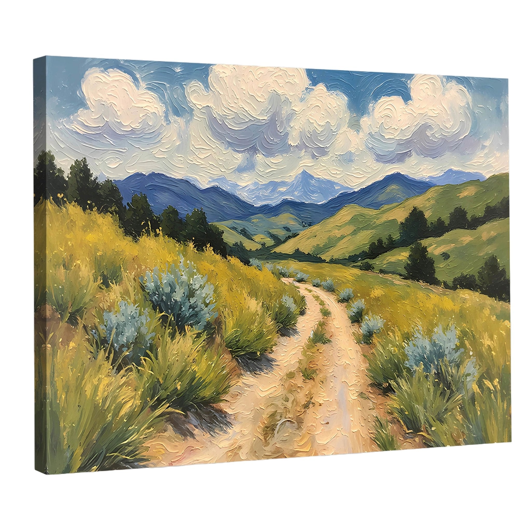 Tableau Peinture Paysage - La Maison Du Tableau