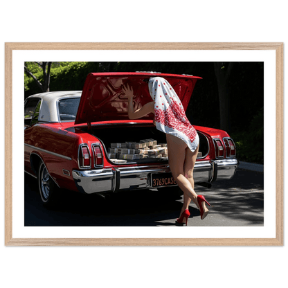 Tableau Photographie Cash & Élégance - La Maison Du Tableau