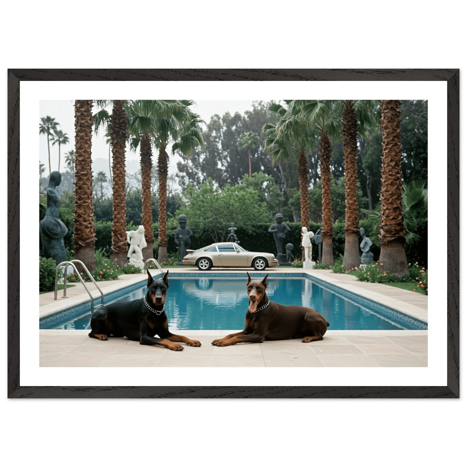 Tableau Photographie Dobermans de Luxe - La Maison Du Tableau