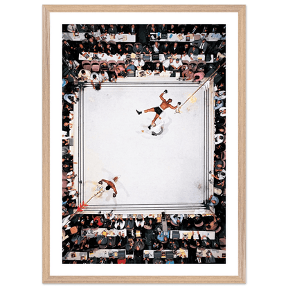 Tableau Photographie Mohamed Ali Ring - La Maison Du Tableau