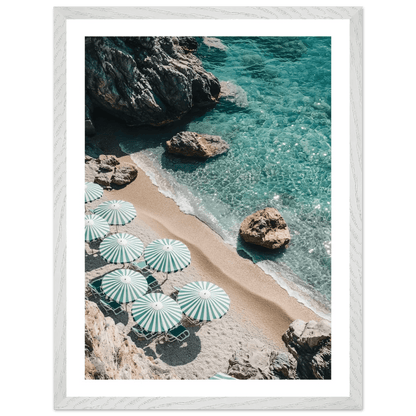 Tableau Photographie Plage Italie - La Maison Du Tableau