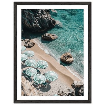 Tableau Photographie Plage Italie - La Maison Du Tableau