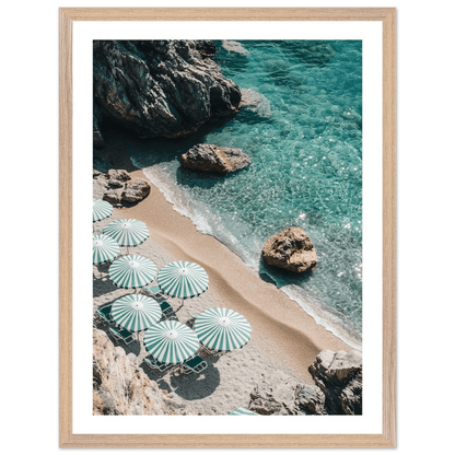 Tableau Photographie Plage Italie - La Maison Du Tableau