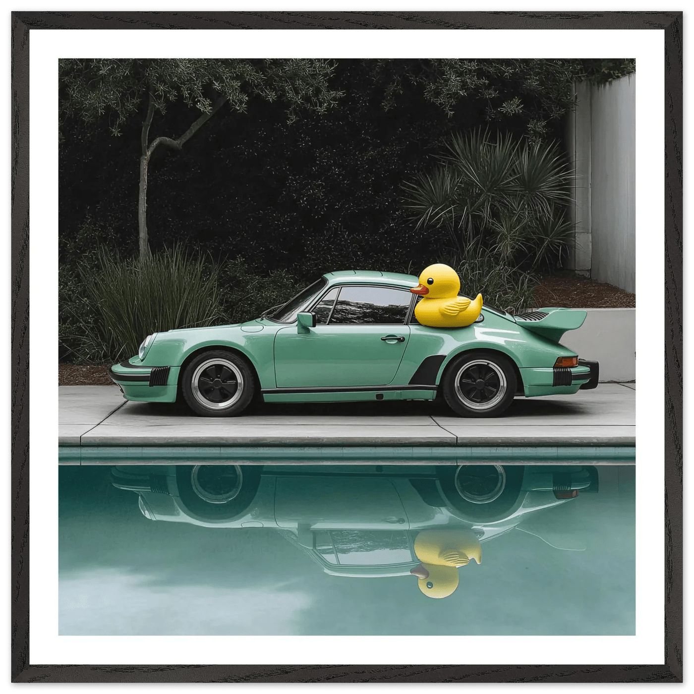 Tableau Photographie Porsche Poolside - La Maison Du Tableau