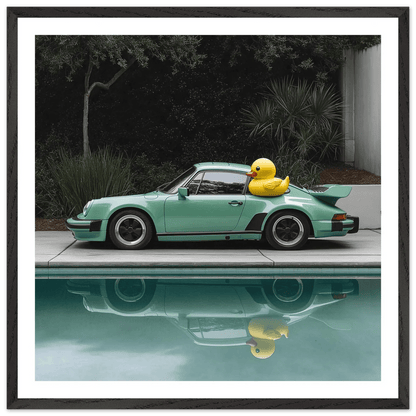 Tableau Photographie Porsche Poolside - La Maison Du Tableau