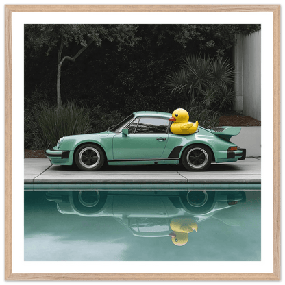 Tableau Photographie Porsche Poolside - La Maison Du Tableau