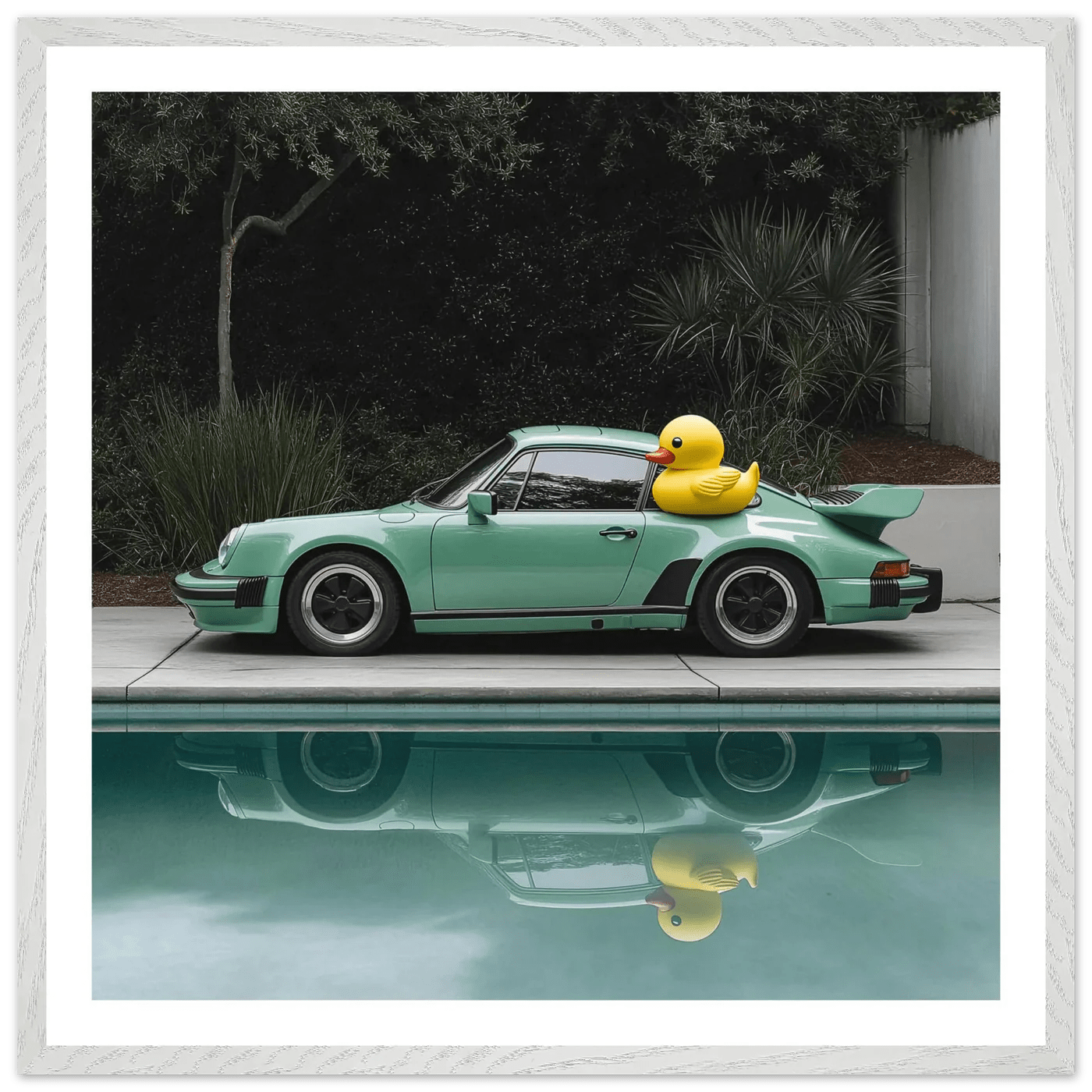 Tableau Photographie Porsche Poolside - La Maison Du Tableau