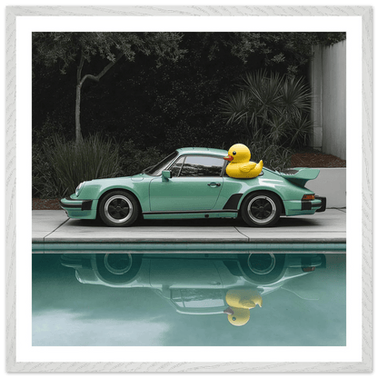 Tableau Photographie Porsche Poolside - La Maison Du Tableau