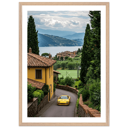 Tableau Photographie Supercar Routes d'Italie - La Maison Du Tableau