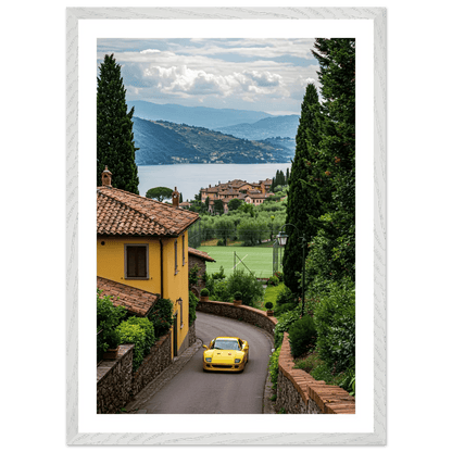 Tableau Photographie Supercar Routes d'Italie - La Maison Du Tableau