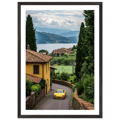 Tableau Photographie Supercar Routes d'Italie - La Maison Du Tableau