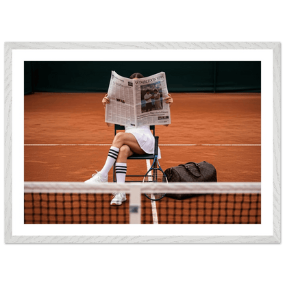 Tableau Photographie Tennis & Élégance - La Maison Du Tableau