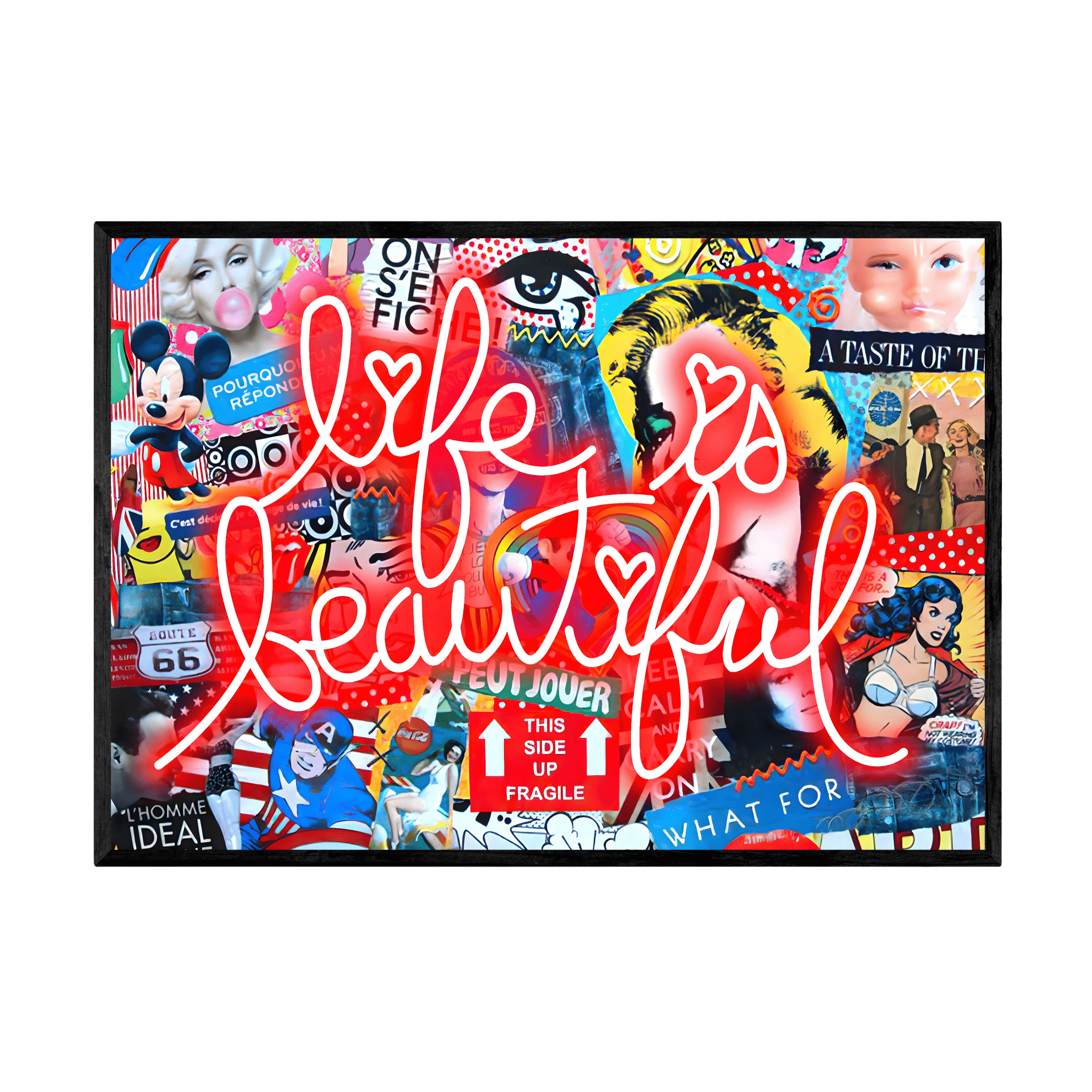 Tableau Pop Art - La Maison Du Tableau