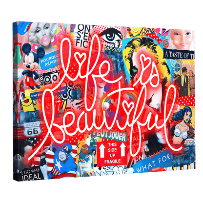 Tableau Pop Art - La Maison Du Tableau