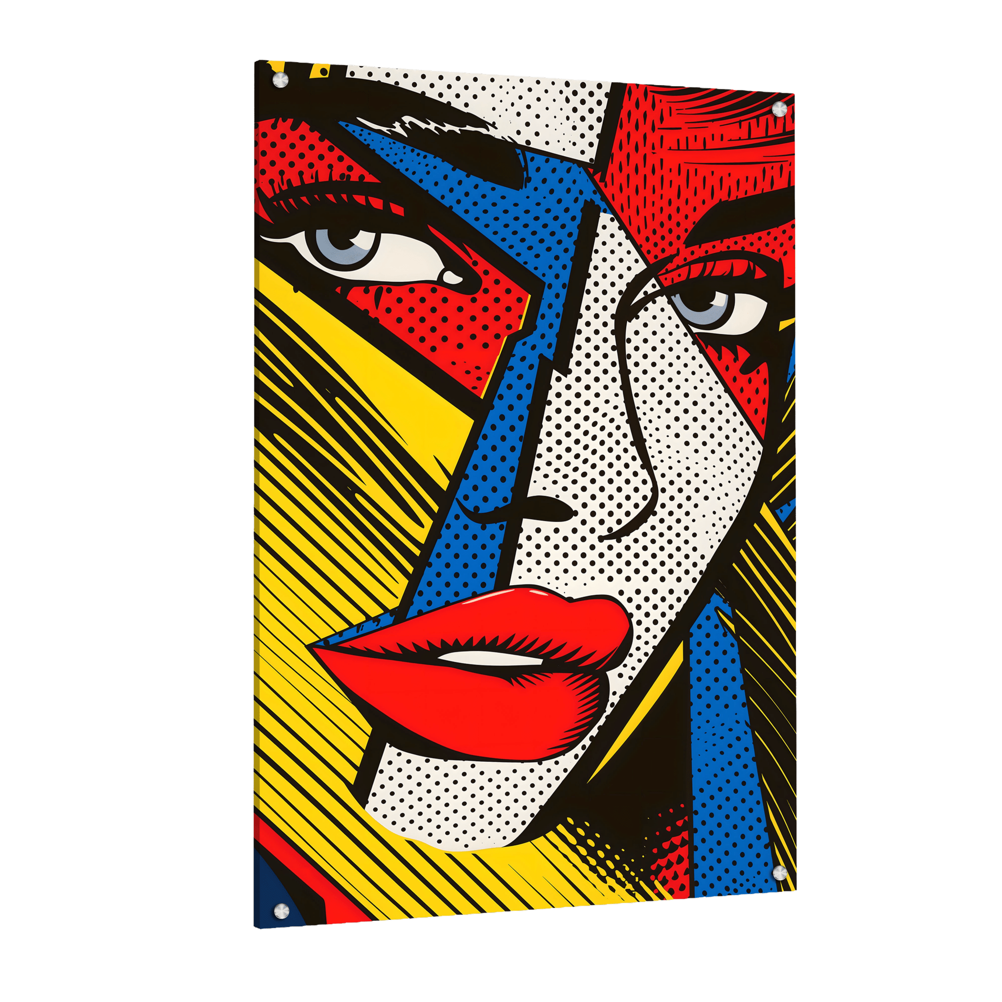 Tableau Pop Art Abstrait - La Maison Du Tableau