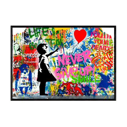 Tableau Pop Art Banksy - La Maison Du Tableau
