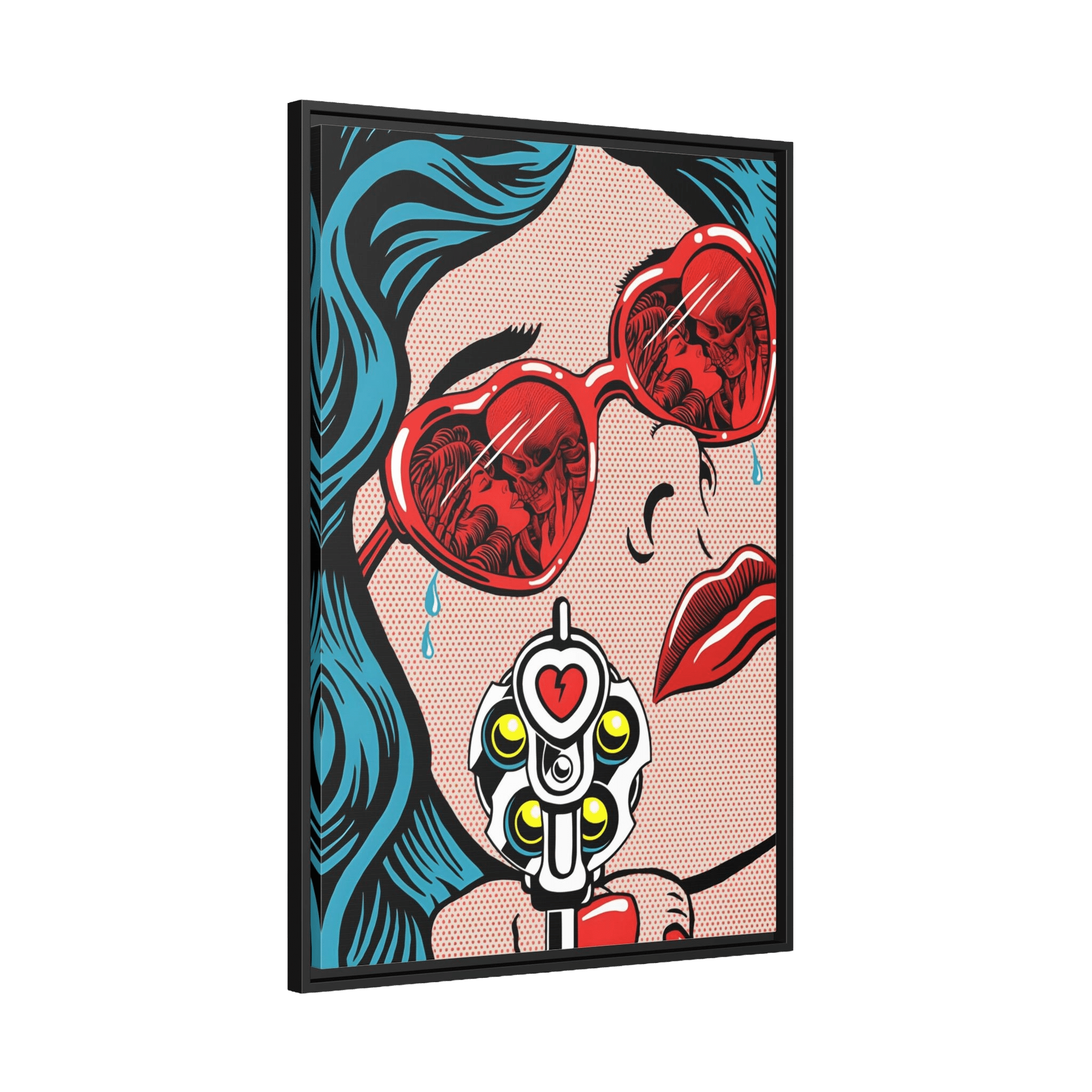 Tableau Pop Art Femme - La Maison Du Tableau