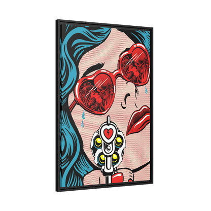 Tableau Pop Art Femme - La Maison Du Tableau