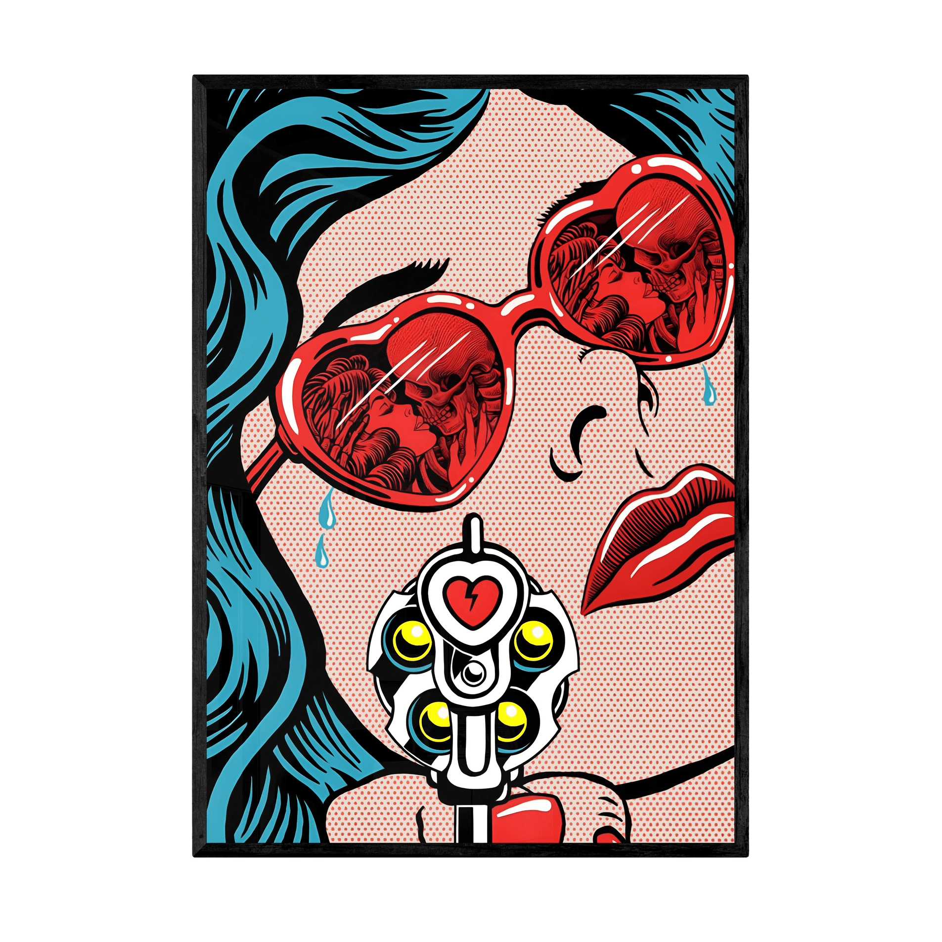 Tableau Pop Art Femme - La Maison Du Tableau