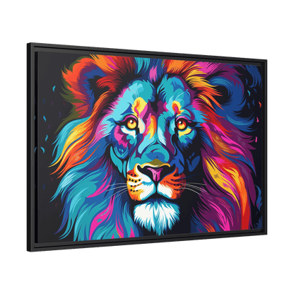 Tableau Pop Art Lion - La Maison Du Tableau