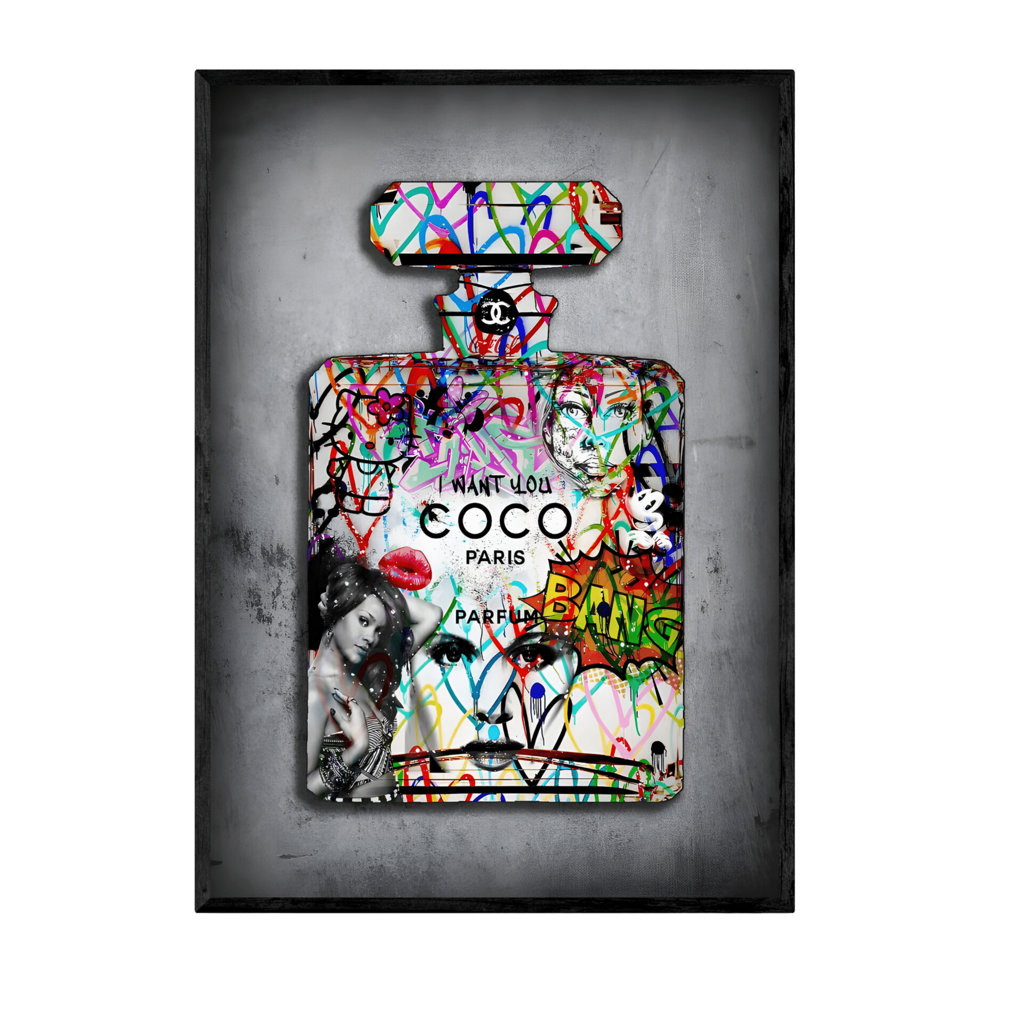 Tableau Pop Art Luxe - La Maison Du Tableau