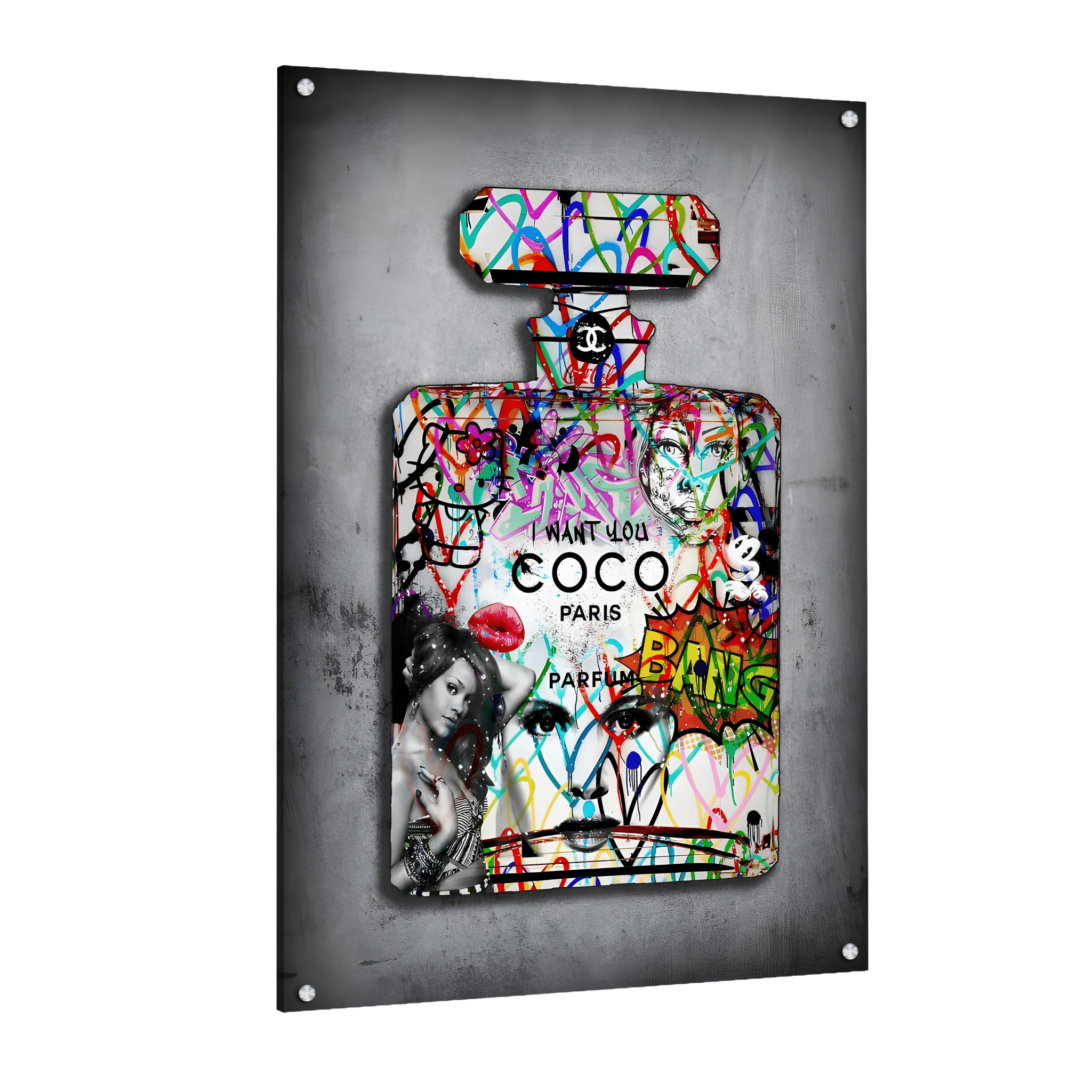 Tableau Pop Art Luxe - La Maison Du Tableau