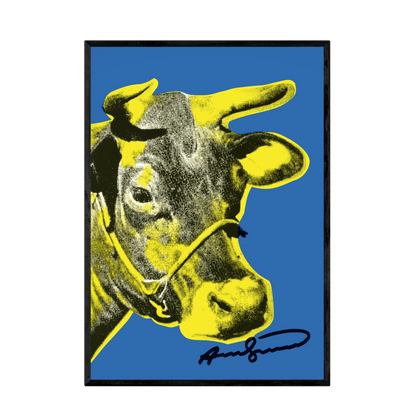 Tableau Pop Art Vache - La Maison Du Tableau