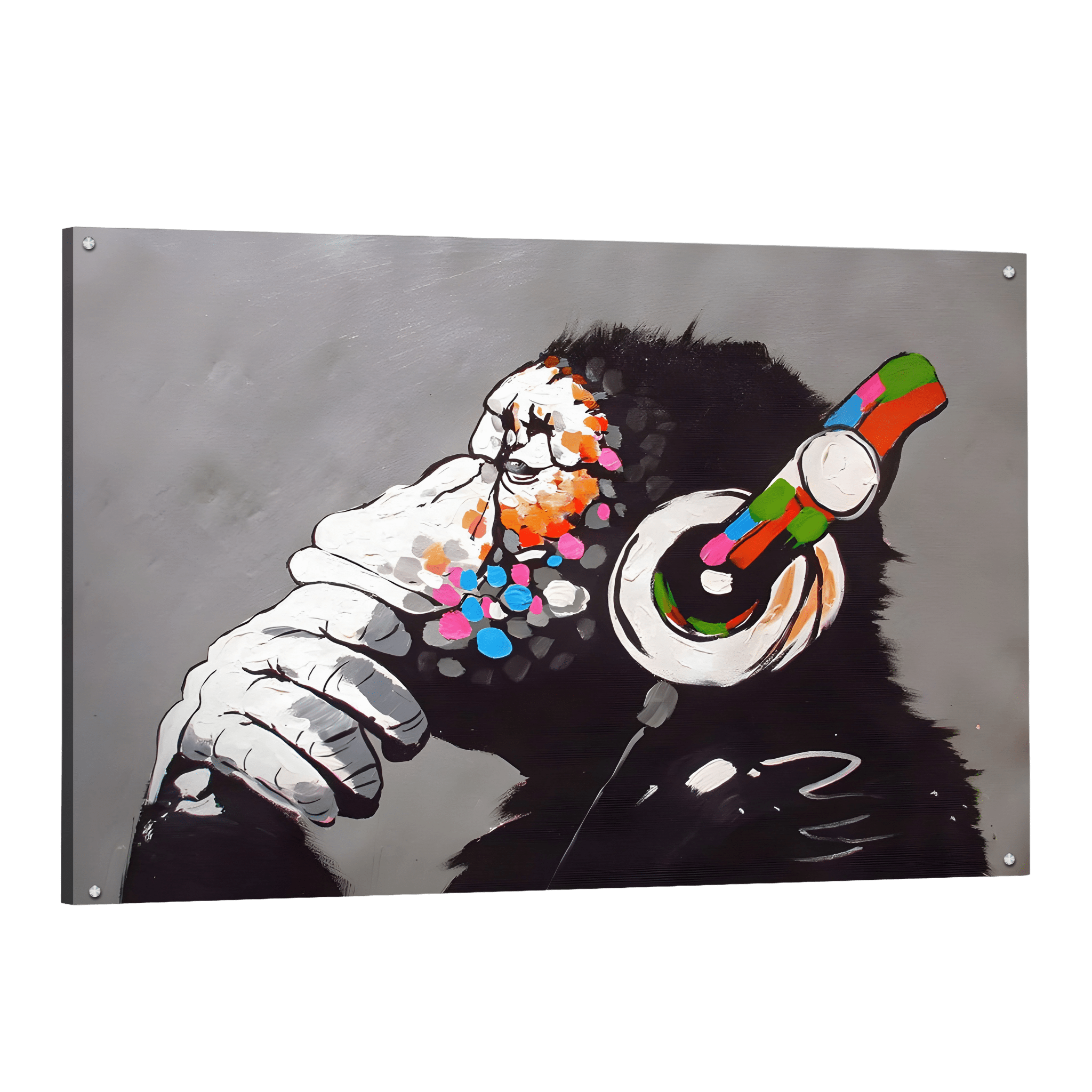 Tableau Singe Pop Art - La Maison Du Tableau