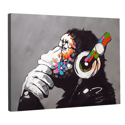 Tableau Singe Pop Art - La Maison Du Tableau