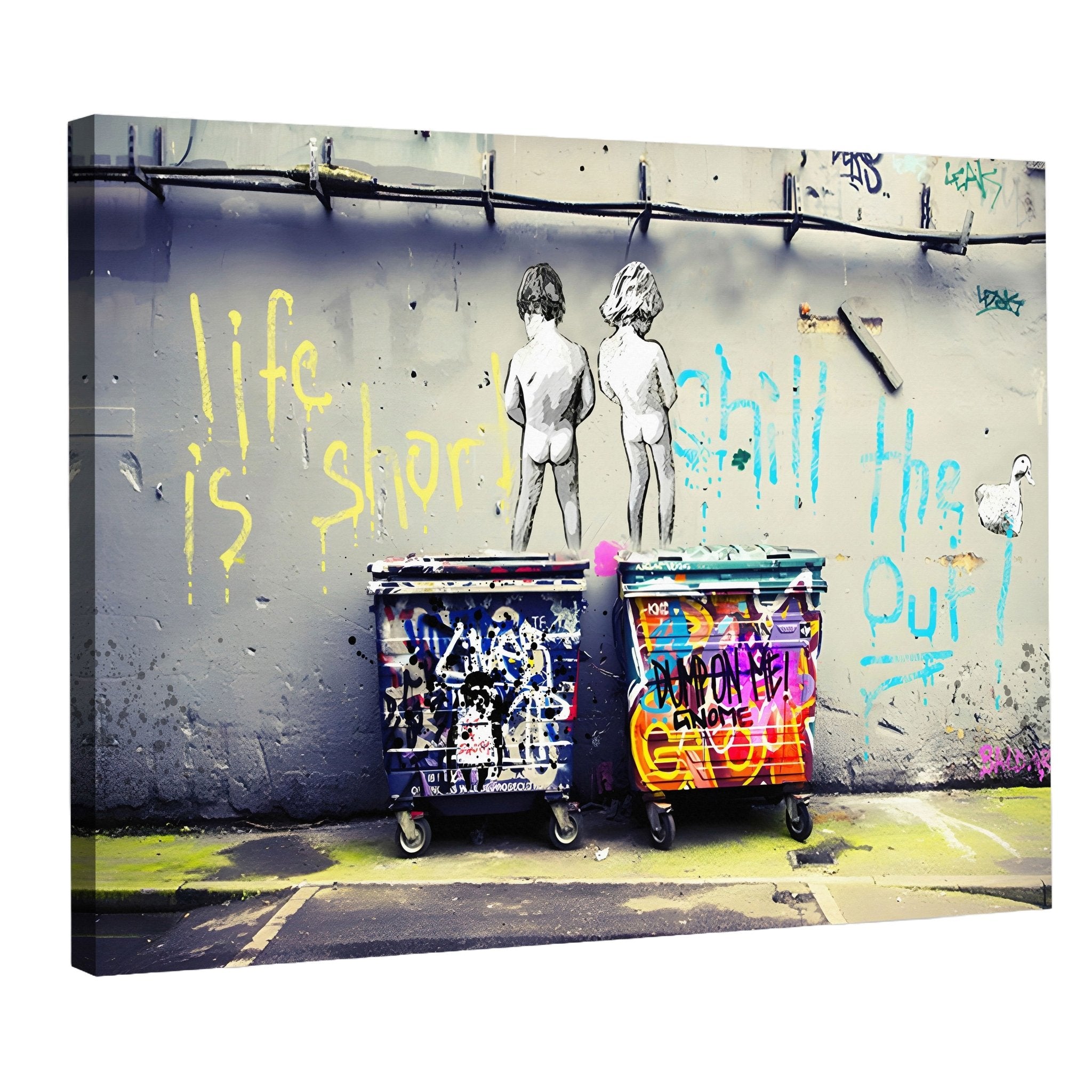 Tableau Street Art - La Maison Du Tableau