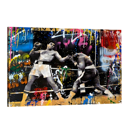 Tableau Street Art Ali - La Maison Du Tableau