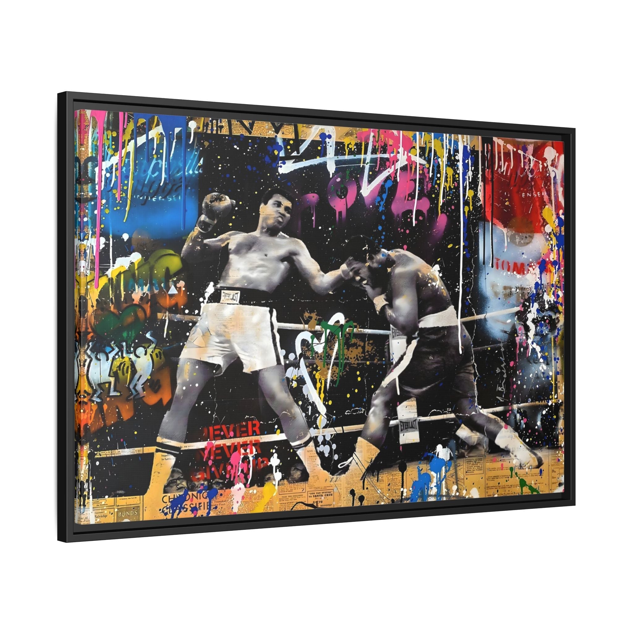 Tableau Street Art Ali - La Maison Du Tableau