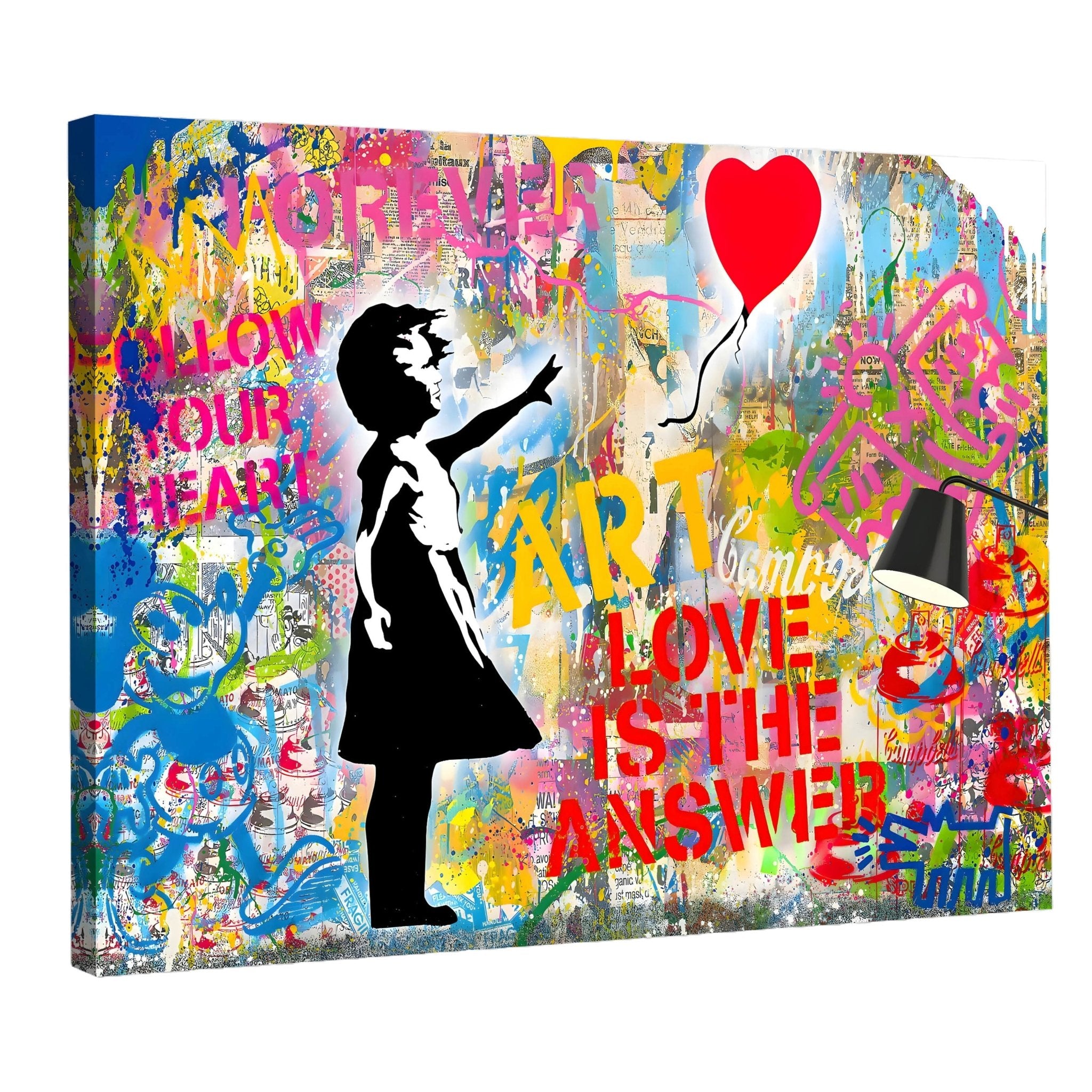 Tableau Street Art Banksy - La Maison Du Tableau