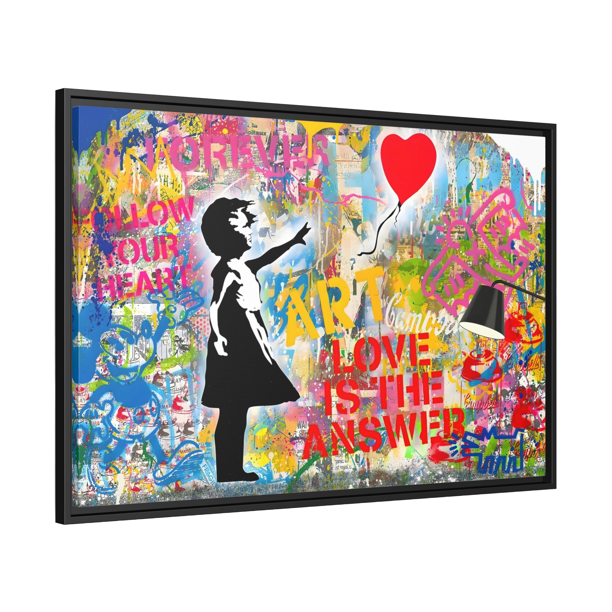 Tableau Street Art Banksy - La Maison Du Tableau