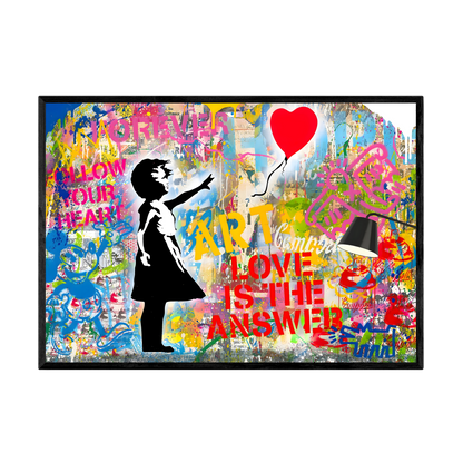 Tableau Street Art Banksy - La Maison Du Tableau