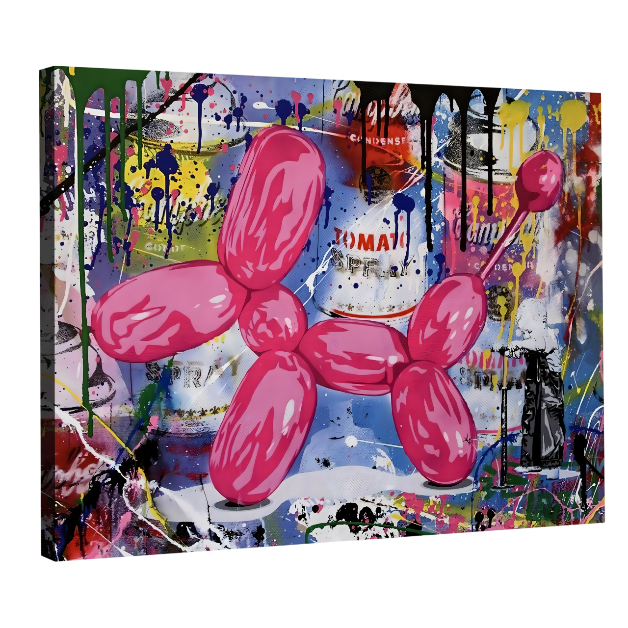 Tableau Street Art Graffiti - La Maison Du Tableau