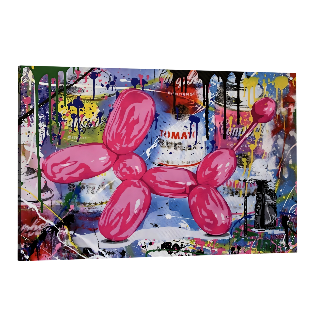 Tableau Street Art Graffiti - La Maison Du Tableau