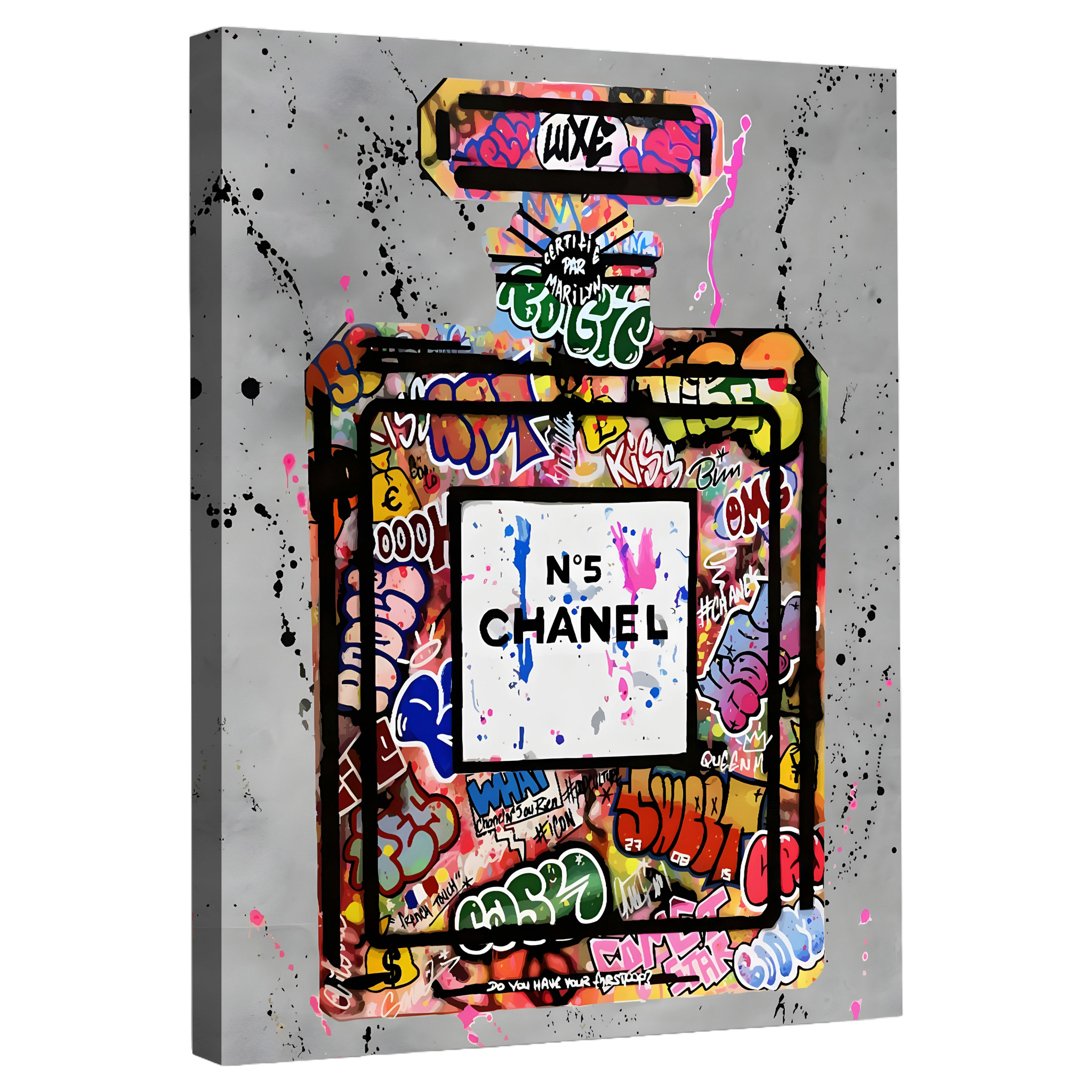 Tableau Street Art Luxe - La Maison Du Tableau