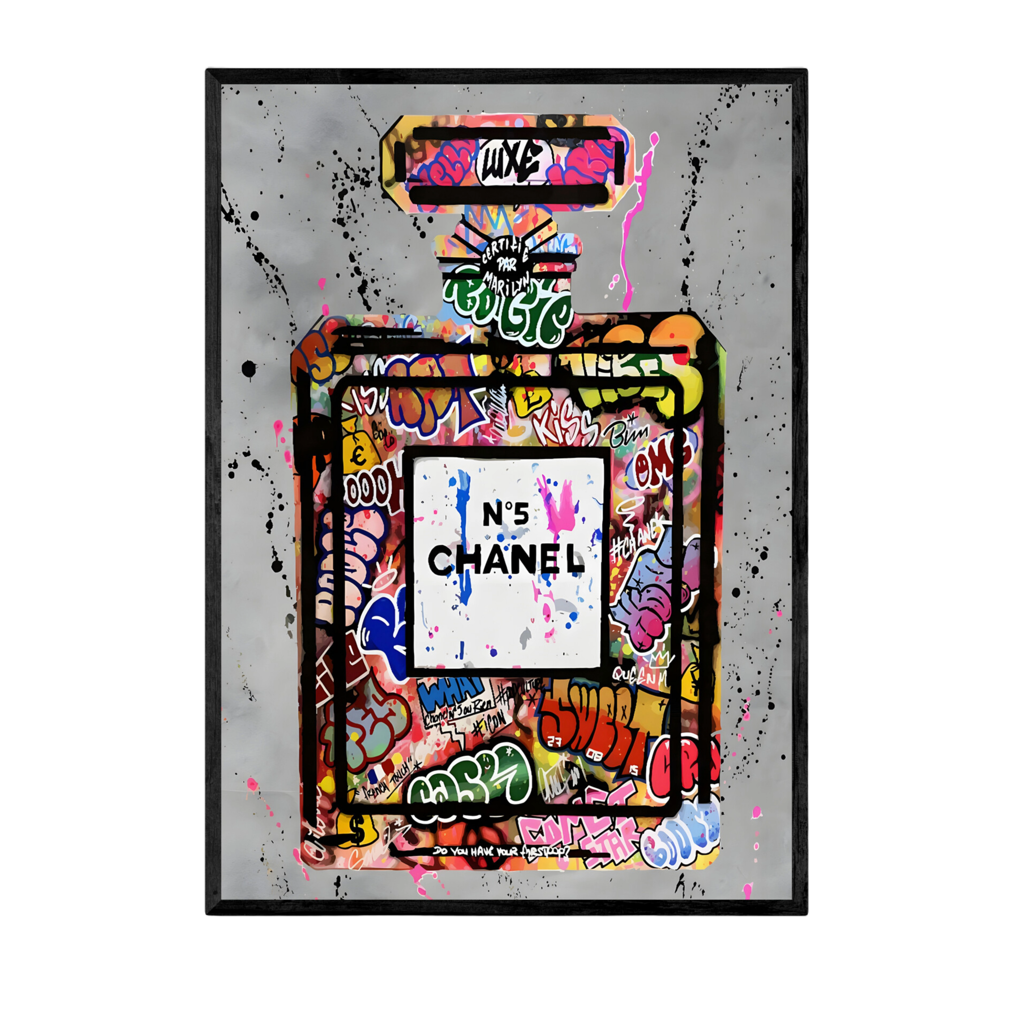 Tableau Street Art Luxe - La Maison Du Tableau