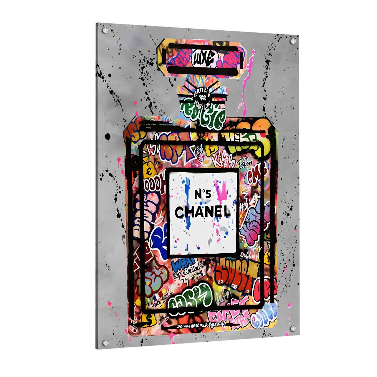 Tableau Street Art Luxe - La Maison Du Tableau